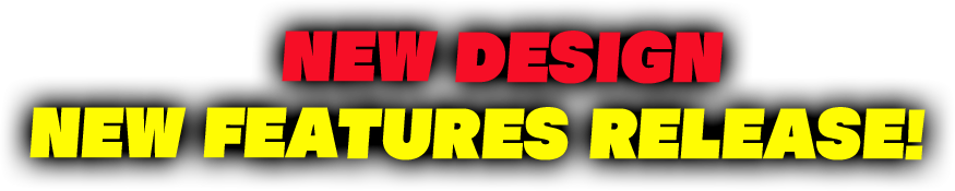 New Design & New Features release!